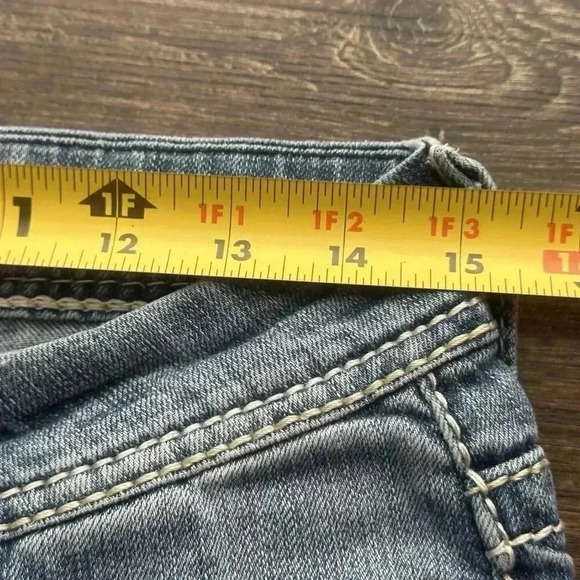 BKE Jeans Womens Size 27R (29x31) Payton Boot Cut Whiskered Cowgirl Rodeo Ranch - Picture 12 of 15